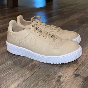 Nike Air Force 1’s (Tan)